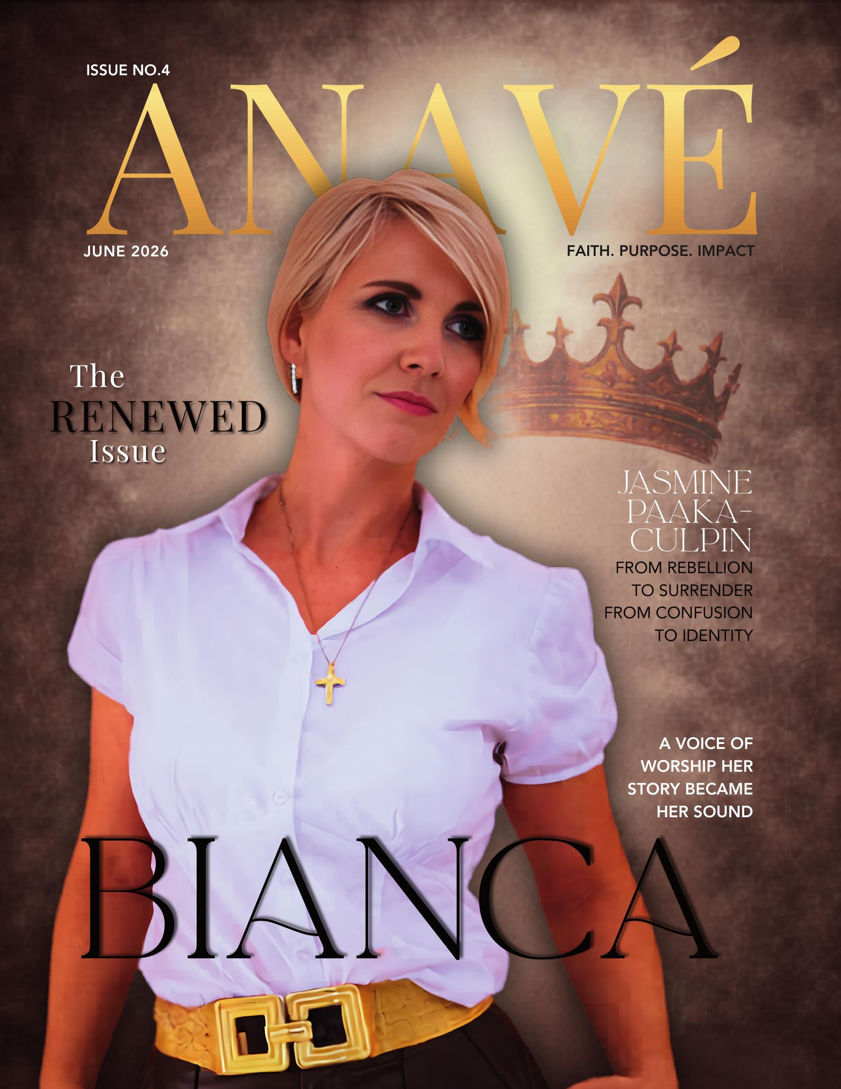 Anavé Magazine Edition IV, The Renewed Issue cover