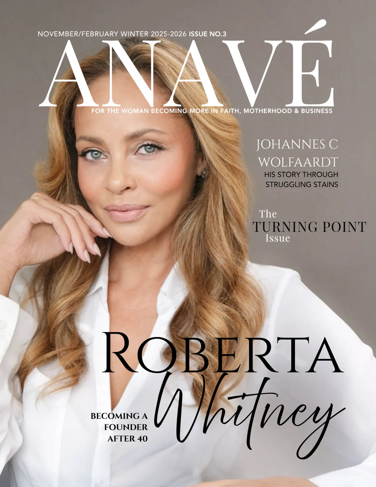 Anavé Magazine Edition III, The Turning Point Issue cover