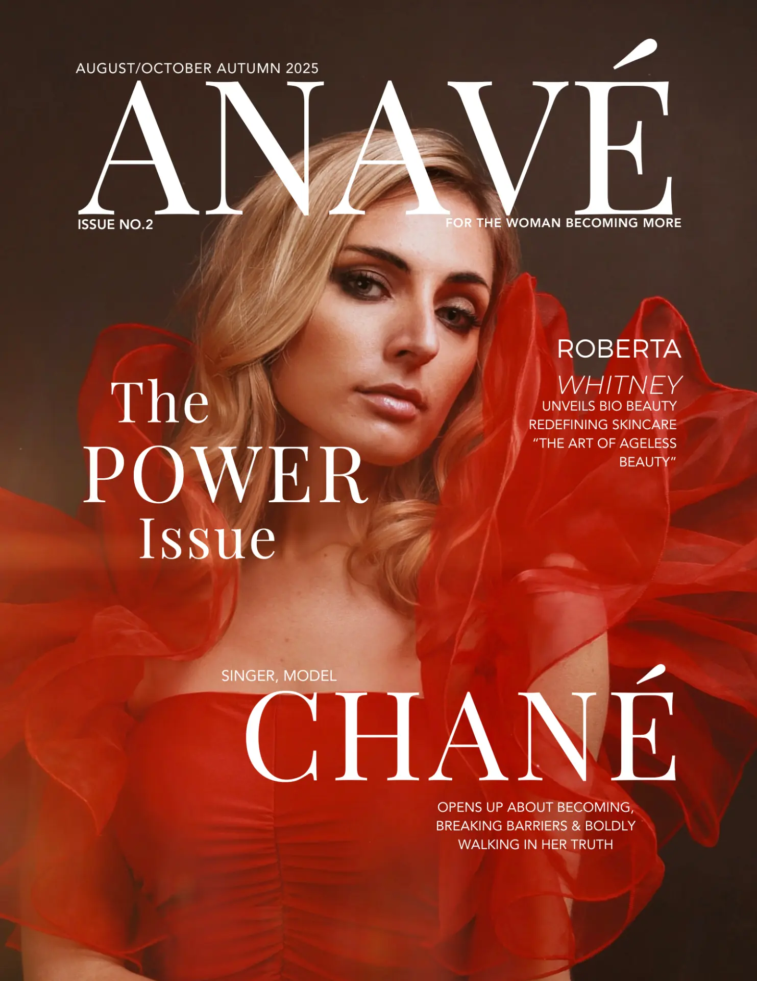 Anavé Magazine Edition II, The Power Issue cover