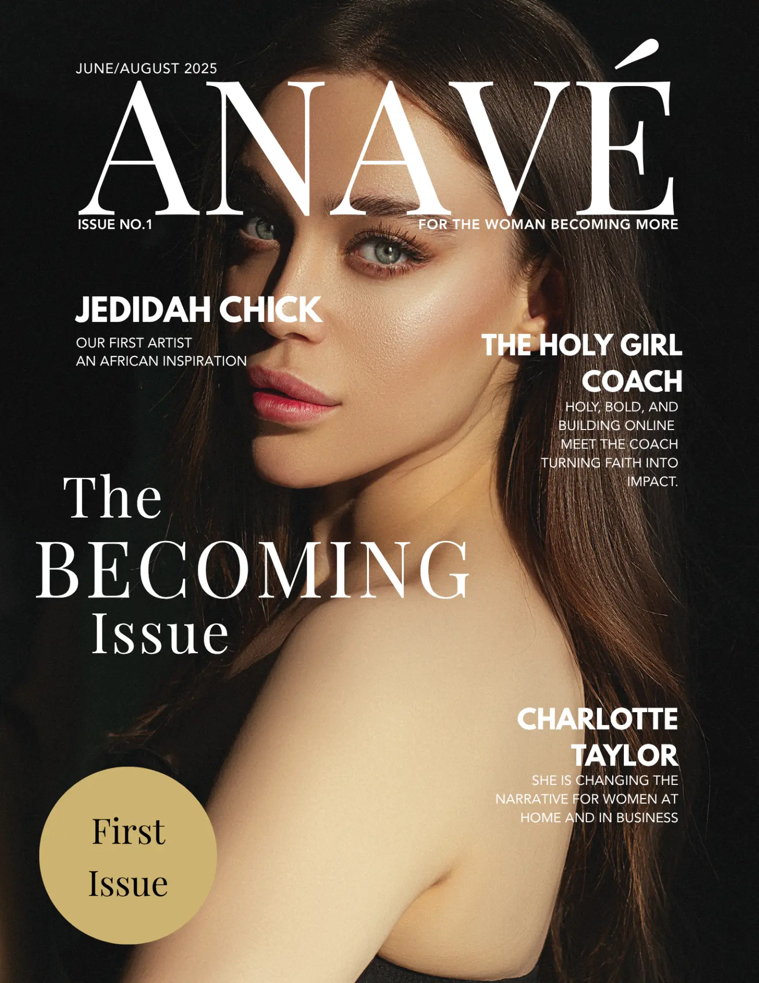 Anavé Magazine Edition I, The Becoming Issue cover